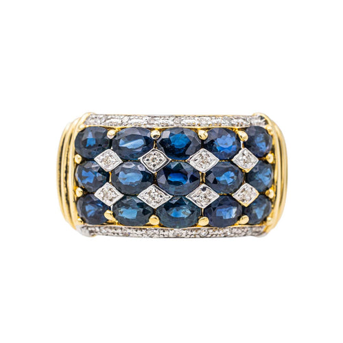 Bague 56 Bague Or jaune Saphir 58 Facettes 3752273CN