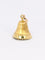 Pendentif Pendentif charms vintage cloche or jaune pierre bleue 58 Facettes 1099.6
