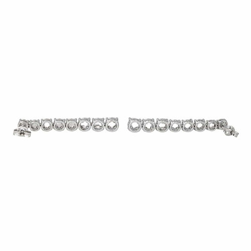 Boucles d'oreilles Boucles d'oreilles Pendantes Or blanc Diamant 58 Facettes 4437328RV
