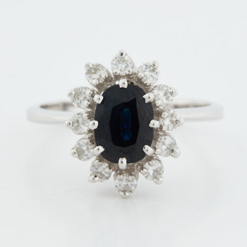 Bague 49 BAGUE EN OR BLANC 18 CARATS 58 Facettes REF 9057/10
