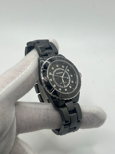 Montre Chanel J12 Diamants 58 Facettes