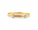 Bracelet Bracelet Cartier vintage double C , 2 ors et diamants 58 Facettes
