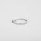 Bague 54 Solitaire or blanc diamant 58 Facettes 3121051
