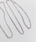 Chaîne vintage or blanc maille forçat 58 Facettes A06230