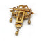 Broche Broche Napoléon III - Or, Demi-perles & Grenats Rhodolites 58 Facettes 250398R