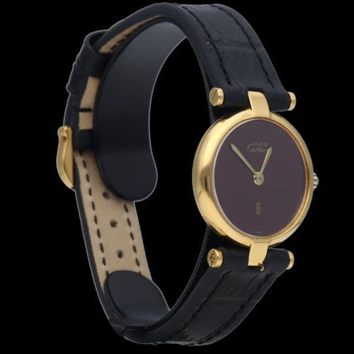 Montre Cartier Montre Must De Cartier Vermeil 58 Facettes MT41202