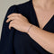 Bracelet Bracelet jonc ouvert en or jaune et diamants 58 Facettes CAN1352X4