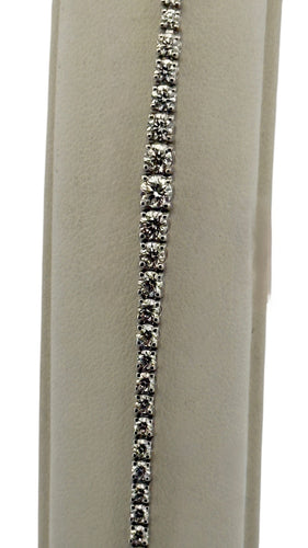 Bracelet Bracelet Tennis or blanc et diamants 2,60 carats 58 Facettes
