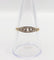 Bague 58 Bague jarretière Art Déco or jaune, diamants taille rose (circa 1920) 58 Facettes A06032
