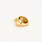 Bague Bague Jonc en or jaune sertie d'une Emeraude d'environ 2 carats et de 2 diamants 58 Facettes