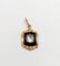 Pendentif Pendentif victorien or 18k et argent diamant table 5mm (circa 1850) 58 Facettes A06304