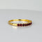 Bague 56 Bague avec rubis en or jaune 58 Facettes 2505018