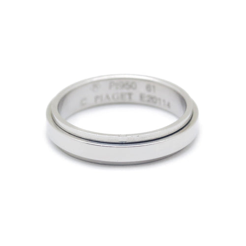 Bague 61 PIAGET - Alliance possession platine 58 Facettes 220457R