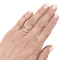 Bague 51 Bague Hermès, "Chaîne d'ancre contour", or rose, diamants. 58 Facettes 34573