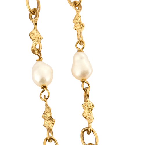 Collier Collier Rococo or jaune et or blanc 58 Facettes LP1163/6