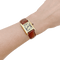 Montre Montre Cartier "Tank Must" argent plaqué or, cuir. 58 Facettes 34561