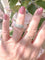 Bague 55 GUY LAROCHE - Bague Ceinture Diamants Or Blanc 58 Facettes AA 1645