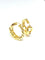 Boucles d'oreilles Boucles d’oreilles chic et originales en or jaune 18 carats 58 Facettes