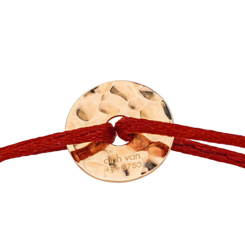Bracelet Dinh Van  Bracelet Cordon Pi Or rose 58 Facettes 4501063CN