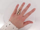 Bague 52 bague BULGARI intarsio nacre t52 en or rose 18k 14.3gr serti diamants 58 Facettes 267206