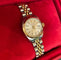 Montre ROLEX - Montre femme OYSTER Perpetual Date 26 en or jaune et acier 58 Facettes