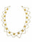 Collier Collier draperie 19ème or jaune et perles 58 Facettes