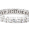 Bague Alliance Or blanc Diamant