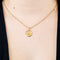 Pendentif AUGIS - Médaille d'Amour - Or jaune, diamants et rubis de synthèse 58 Facettes LEN12162