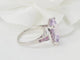 Bague 54 Bague Mauboussin "Couleur d'Amour" en or blanc et Améthyste 58 Facettes 33213