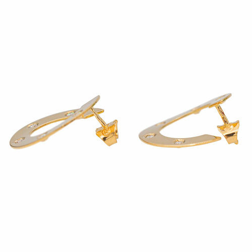 Boucles d'oreilles Boucles d'oreilles Or jaune Diamant 58 Facettes 2884003CN