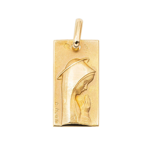 Pendentif Augis Pendentif Médaille religieuse Or jaune 58 Facettes 3013237CN