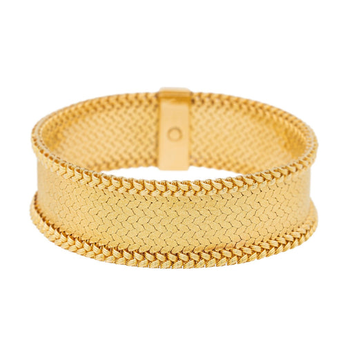 Bracelet Georges Lenfant Bracelet Manchette Or jaune 58 Facettes 1140996CN