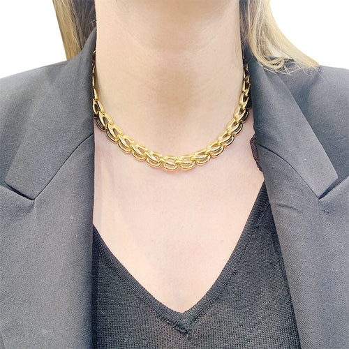 Collier Collier Chaumet "Kalinska", or jaune 58 Facettes 33262