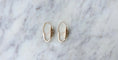 Boucles d'oreilles Boucles d'Oreilles Poissardes Or rose et Email 58 Facettes
