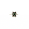 Bague 58 Bague Pompadour Or Blanc 18k, Platine, Diamants et Émeraude 58 Facettes 30-GS34604