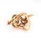 Bague Bague serpent vintage en or jaune 58 Facettes G13546