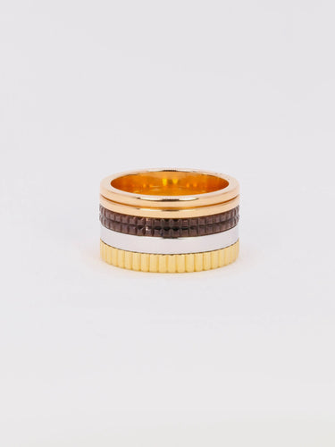Bague 54 BOUCHERON - Bague Quatre Classique Large 3 ors 58 Facettes 1069.2