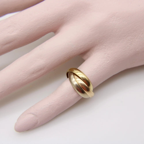 Bague 49 CARTIER - Bague Trinity Tricolore Les Must de Cartier 58 Facettes A1000G