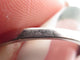 Bague 53 bague MAUBOUSSIN solitaire chance of love n1 or blanc diamant 58 Facettes 259023