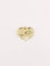 Pendentif Médaille amour Augis coeur Plus qu'hier moins que demain or jaune rubis 58 Facettes J520