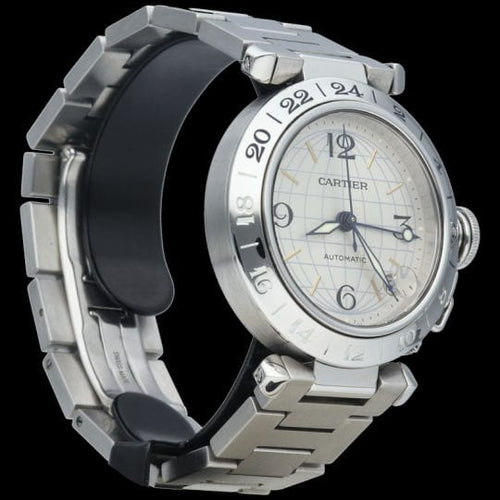 Montre Cartier Montre Pasha Gmt 58 Facettes MT40717