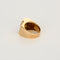Bague 54 Bague Tank or jaune et gris, rubis et diamants 58 Facettes MEA4439