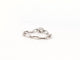 Bague 57 bague DINH VAN le cube diamant chaine s or blanc 58 Facettes 263841