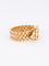 Bague 51 Bague vintage ceinture or jaune 58 Facettes 1034.7