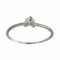 Bague 51.5 Bague Solitaire Or blanc Diamant 58 Facettes 2709643CN