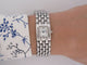 Montre montre CHAUMET khesis 22k 21mm quartz classique acier palladie 58 Facettes 262537