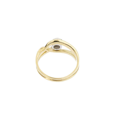 Bague Bague solitaire avec diamant 58 Facettes 25527