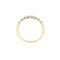Bague 61 Bague Riviera avec diamants de 0,24 ct 58 Facettes 36981