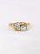 Bague Bague toi et moi or jaune diamants 1 ct 58 Facettes J398