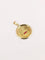 Pendentif Médaille amour Augis ronde Plus qu'hier moins que demain or jaune diamant rubis 58 Facettes J517